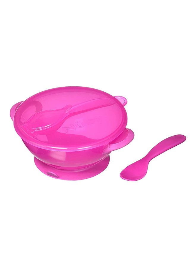 Nuby - Suction Bowl With Lid And Spoon - Image 1