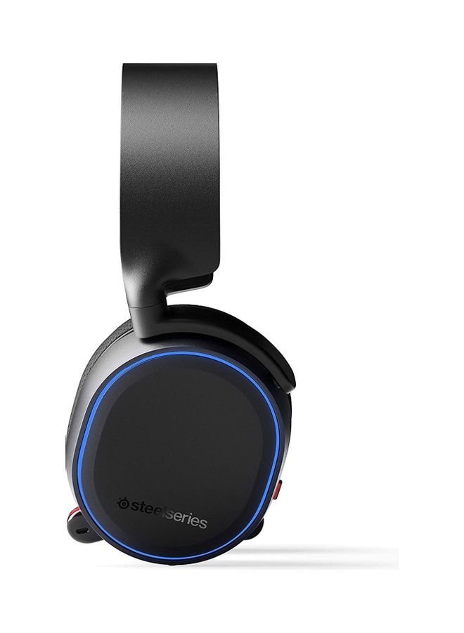 ستيل سيريز سماعة رأس للألعاب أركتس 5 بإضاءة متعددة الألوان RGB  وبصوت محيطي DTS 7.1 - Image 3