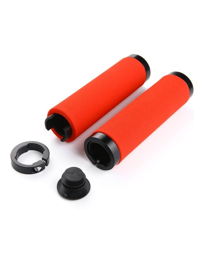 Generic Alloy Lock Rings Sponge Bicycle Handlebar Grip 13 x 3 x 7cm  - Image 3