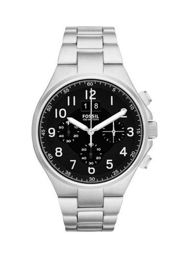 FOSSIL men Round Shape Chronograph Wrist Watch - Silver - CH2902  - Image 1