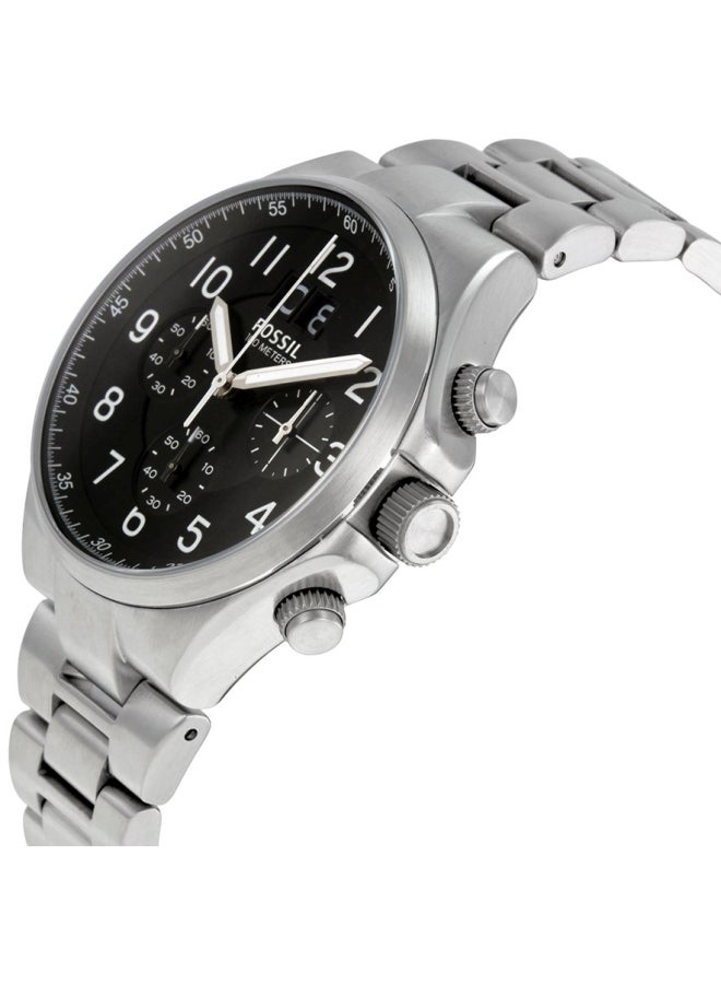 FOSSIL men Round Shape Chronograph Wrist Watch - Silver - CH2902  - Image 3