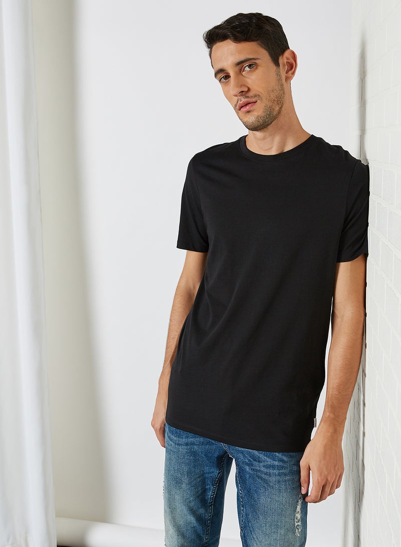JACK & JONES Basic Short-Sleeve T-Shirt Black  - Image 1