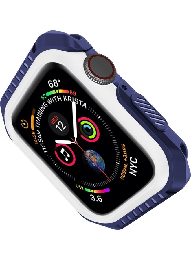 unisex For Apple Watch Series 5 And Shockproof Two Color Protective Case - Image 3
