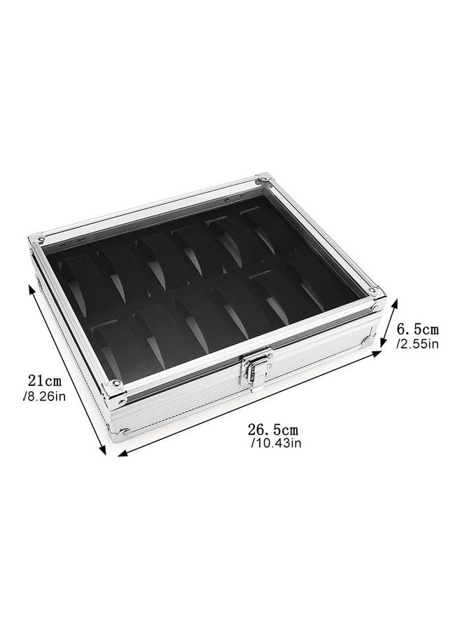 Generic - 12-Grid Watch Storage Box - Image 1