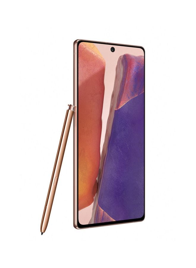 Galaxy Note20 Dual SIM Mystic Bronze 8GB RAM 256GB 4G LTE - International Version