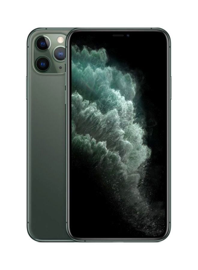 Apple - iPhone 11 Pro Max With FaceTime Midnight Green 512GB 4G LTE - International Version - Image 1