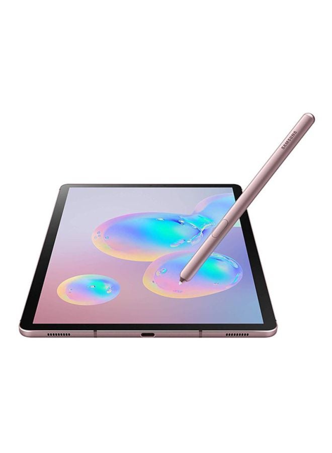 Samsung - Galaxy Tab S6 (2019) 10.5 Inch, 128GB, 6GB RAM, Wi-fi, 4G LTE, Rose Blush - UAE Version - Image 1