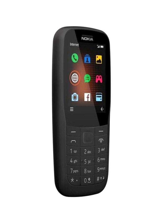 نوكيا هاتف نوكيا 220 لون أسود بذاكرة داخلية سعة 24 ميجابايت يدعم تقنية 4G LTE  - Image 4