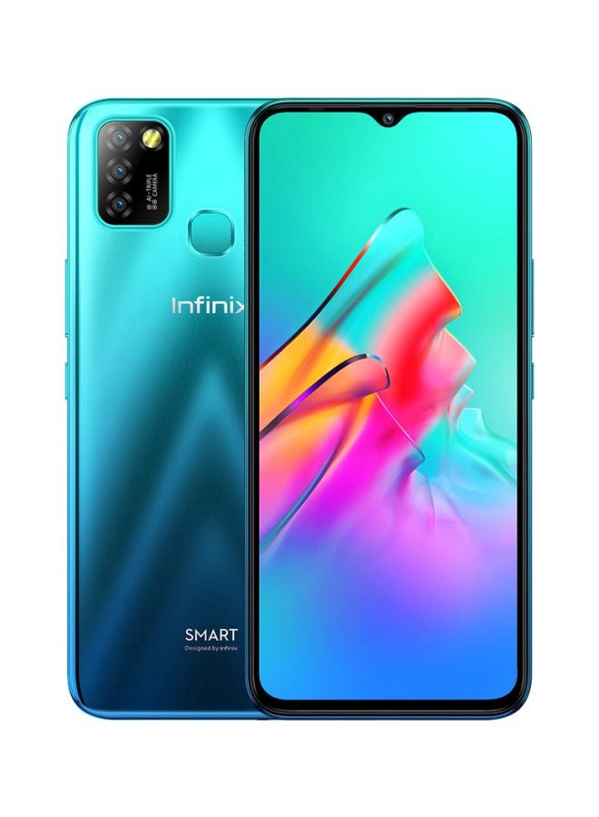 Infinix Smart 5 Dual SIM Quetzal Cyan 2GB RAM 32GB 4G LTE  - Image 1