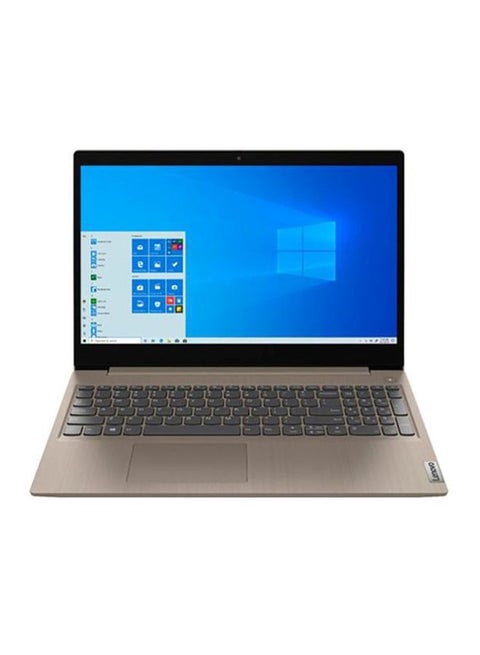 Ideapad 3 Laptop With 15.6-Inch Display, Core i3 Processer/10th Gen/8GB RAM/256GB SSD/Intel UHD Graphics/Windows 10 Sand