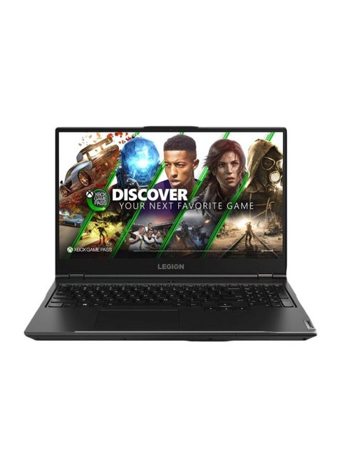 كمبيوتر محمول للألعاب Legion 5 بشاشة Full HD مقاس 15.6 بوصة/معالج Intel Core i7-10750H/ذاكرة وصول عشوائي 16 جيجابايت/محرك أقراص صلبة سعة 1 تيرابايت و256 جيجابايت SSD/بطاقة رسوميات NVIDIA GeForce GTX 1660 Ti سعة 6 جيجابايت GDDR6/نظام التشغيل Windows 10 Home/الإصدار الدولي