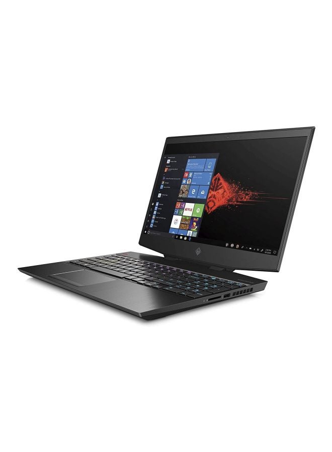 لابتوب أومين ‎15-dh1012ne للألعاب بشاشة ذات دقة كاملة الوضوح مقاس 15.6 بوصة، ومعالج إنتل كور i7-10750H / وذاكرة رام DDR4 سعة 16 جيجابايت / ومحرك أقراص صلبة 1 تيرابايت / ومحرك أقراص SSD سعة 512 جيجابايت / وبطاقة رسومات إنفيديا جي فورس RTX 2060 بحجم 6 جيجابايت GDDR6 / ويدعم نظام تشغيل دوس أسود ظلي