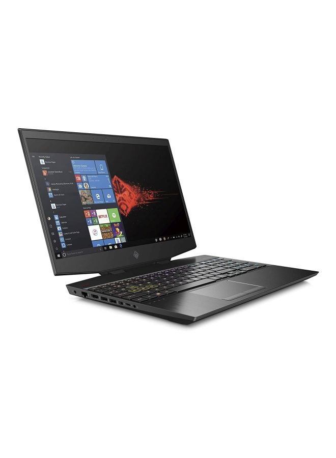 لابتوب أومين ‎15-dh1012ne للألعاب بشاشة ذات دقة كاملة الوضوح مقاس 15.6 بوصة، ومعالج إنتل كور i7-10750H / وذاكرة رام DDR4 سعة 16 جيجابايت / ومحرك أقراص صلبة 1 تيرابايت / ومحرك أقراص SSD سعة 512 جيجابايت / وبطاقة رسومات إنفيديا جي فورس RTX 2060 بحجم 6 جيجابايت GDDR6 / ويدعم نظام تشغيل دوس أسود ظلي