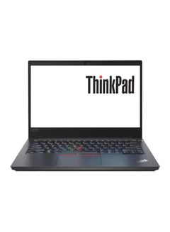 لابتوب ثينك باد E14 بشاشة مقاس 14 بوصة ومعالج كور i5 وذاكرة رام سعة 8 جيجابايت ومحرك أقراص صلبة سعة 1 تيرابايت وبطاقة رسومات إيه إم دي راديون RX 640 سعة 2 جيجابايت أسود
