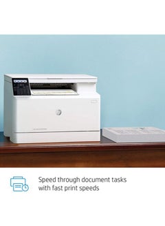 HP MFP M182n Color LaserJet Pro Printer 11.5x16.5inch White  - Image 2