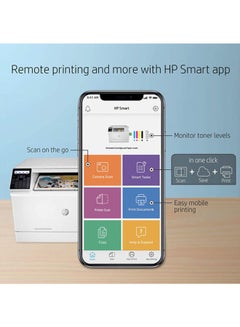 HP MFP M182n Color LaserJet Pro Printer 11.5x16.5inch White  - Image 3