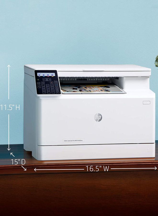 MFP M182n Color LaserJet Pro Printer 11.5x16.5inch White