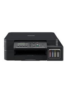 طابعة إنك جيت نافثة للحبر تتميز بتقنية المسح الضوئي/ النسخ/ الواي فاي طراز DCP-T510W أسود