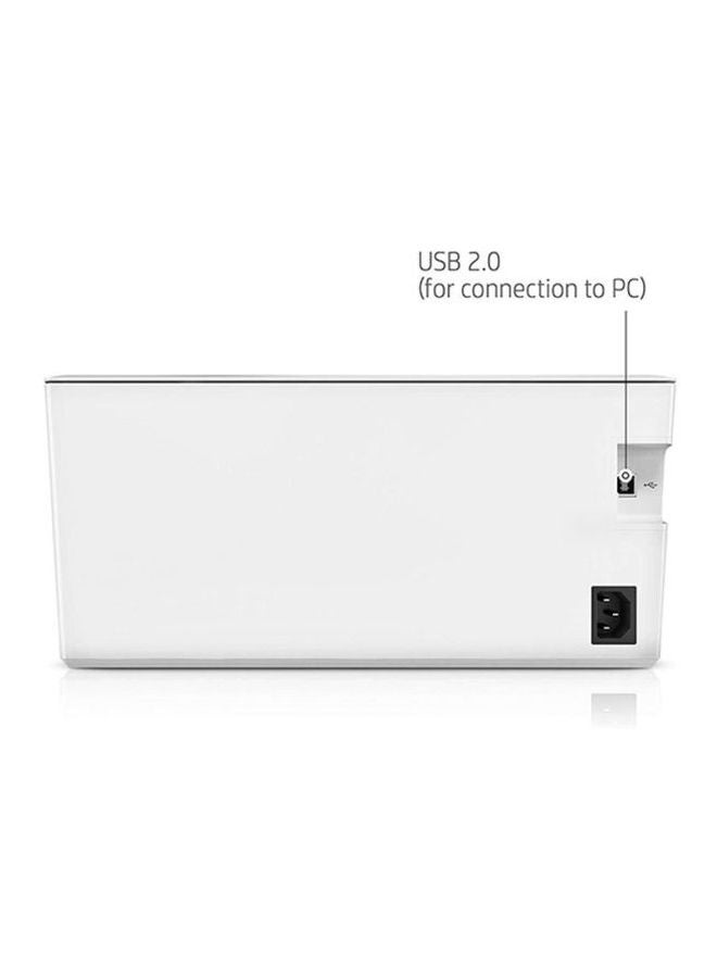 HP - LaserJet Pro M15w Laser Printer With Mobile Print And Scan Function,W2G51A White - Image 1