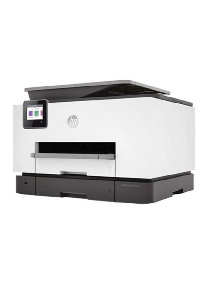 إتش بي - طابعة OfficeJet Pro 9023 الكل في واحد مزودة بوظيفة الطباعة/النسخ/الواي فاي، باللون الأبيض أبيض - Image 1