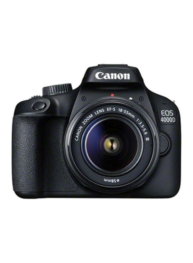 EOS 4000D DSLR With EF-S 18-55mm F/3.5-5.6 III Lens 18MP Built-In Wi-Fi Black - v1605990248/N18481127A_1