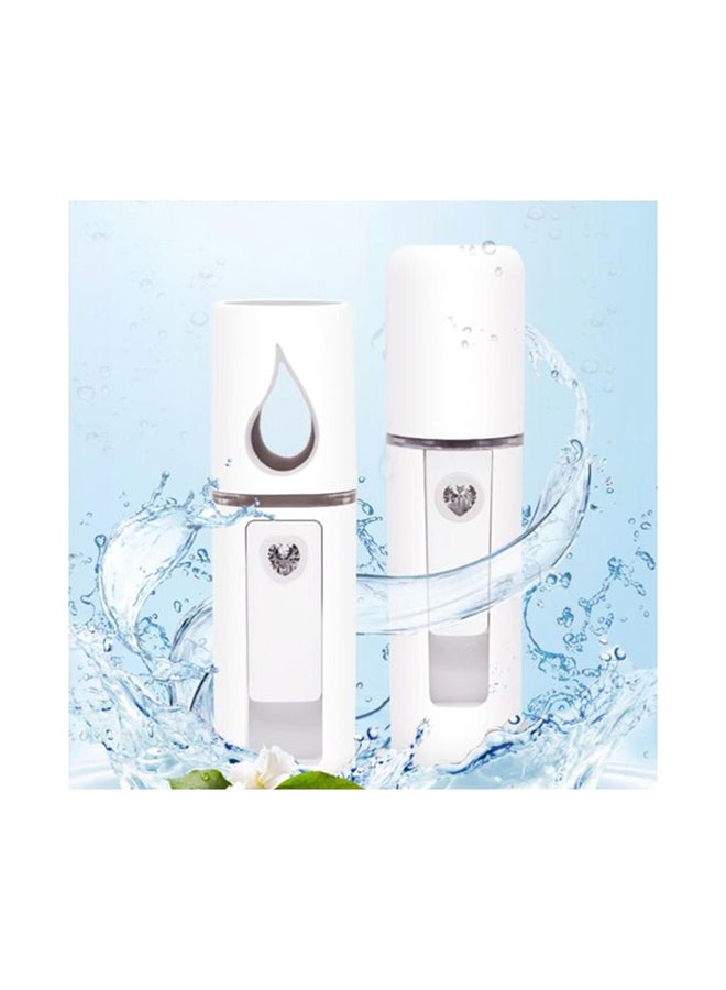 مرطب هواء قابل للشحن محمول بمنفذ USB L-2 أبيض