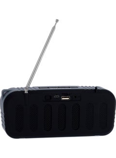GEEPAS Bluetooth Rechargeable Speaker Black 