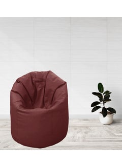 Cotton home Comfy Bean Bag maroon 50x80x80cm 