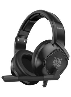 Generic K19 3.5mm Wired Gaming Headset Over Ear Headphone Black  - Image 1