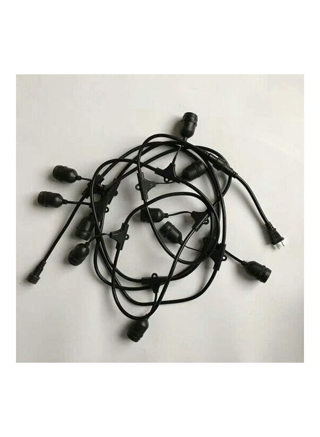 Practical String LED Light Indoor Outdoor Decoration Black  - Image 2