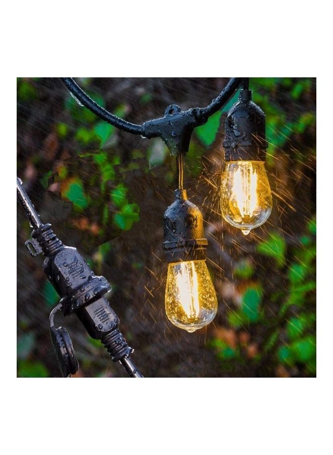 Practical String LED Light Indoor Outdoor Decoration Black  - Image 3