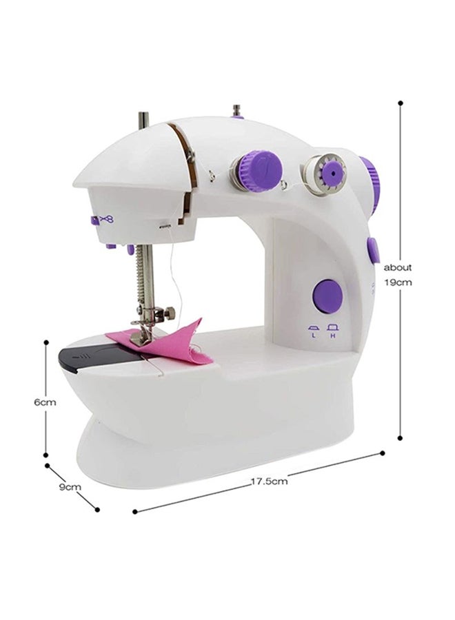 ARTLOOK Mini Sewing Machine BA2710 White/Purple  - Image 2