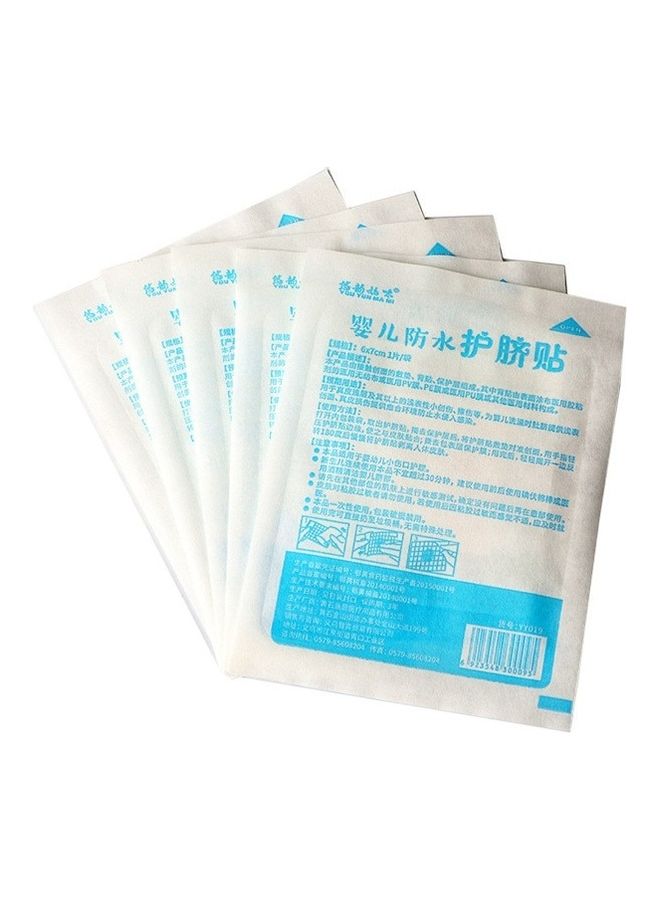 10-Piece Disposable Swimming Waterproof Baby's Navel Sticker Set - Image 1
