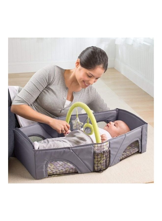 Portable Bassinet Baby Folded Bed With Lounger Travel - Image 2