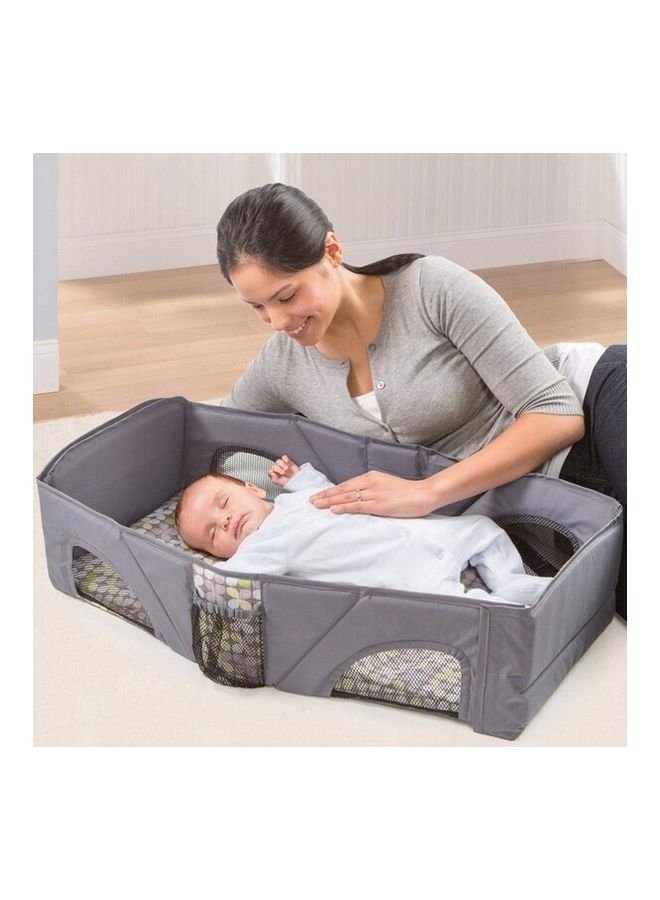 Portable Bassinet Baby Folded Bed With Lounger Travel - Image 3