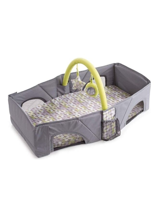 Portable Bassinet Baby Folded Bed With Lounger Travel - Image 1