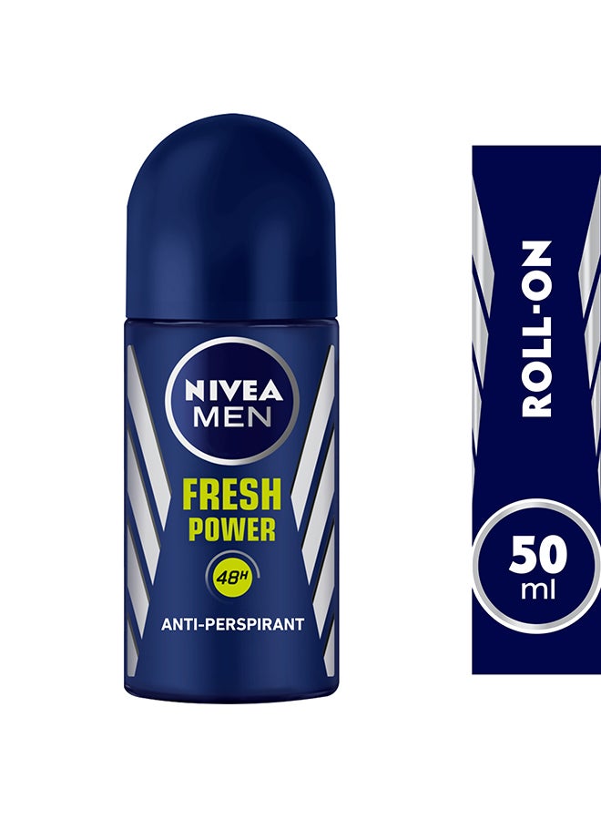 Nivea - Fresh Power Antiperspirant Scent Roll-on 50ml - Image 1