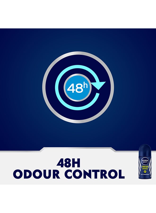 Nivea - Fresh Power Antiperspirant Scent Roll-on 50ml - Image 1