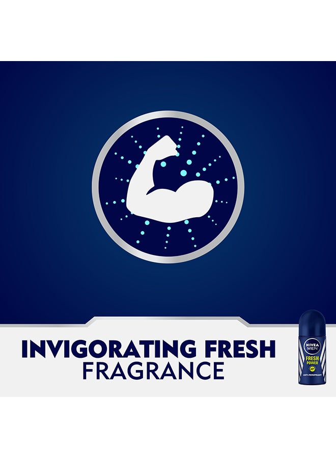 Nivea - Fresh Power Antiperspirant Scent Roll-on 50ml - Image 1