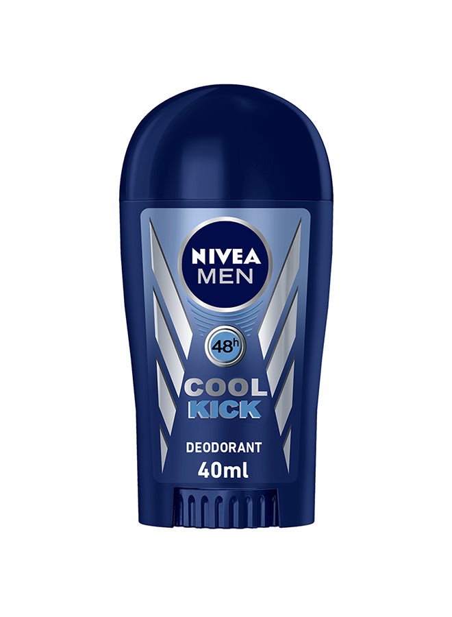 Nivea MEN Cool Kick, Deodorant for Men, Fresh Scent, Stick 40ml - Image 1