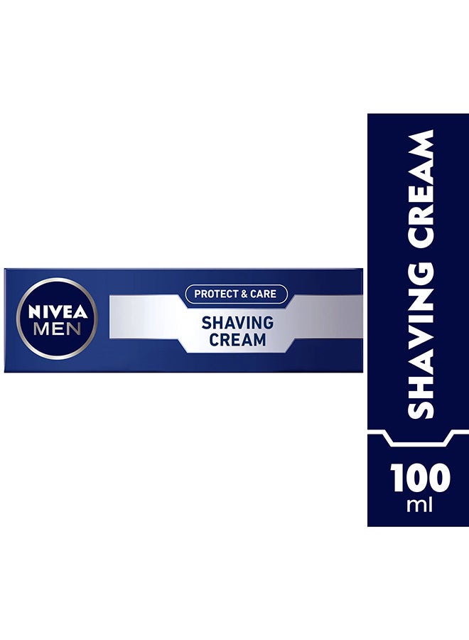 Nivea - MEN Protect & Care Shaving Cream, Aloe Vera, 100ml - Image 1