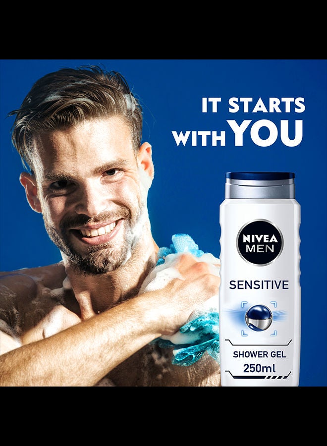 Nivea Sensitive Shower Gel 250ml  - Image 5