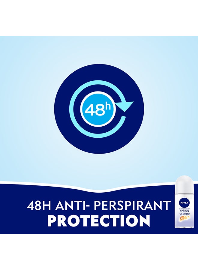 نيفيا بخاخ مزيل للعرق فريش أورانج 50ملليلتر - Image 4