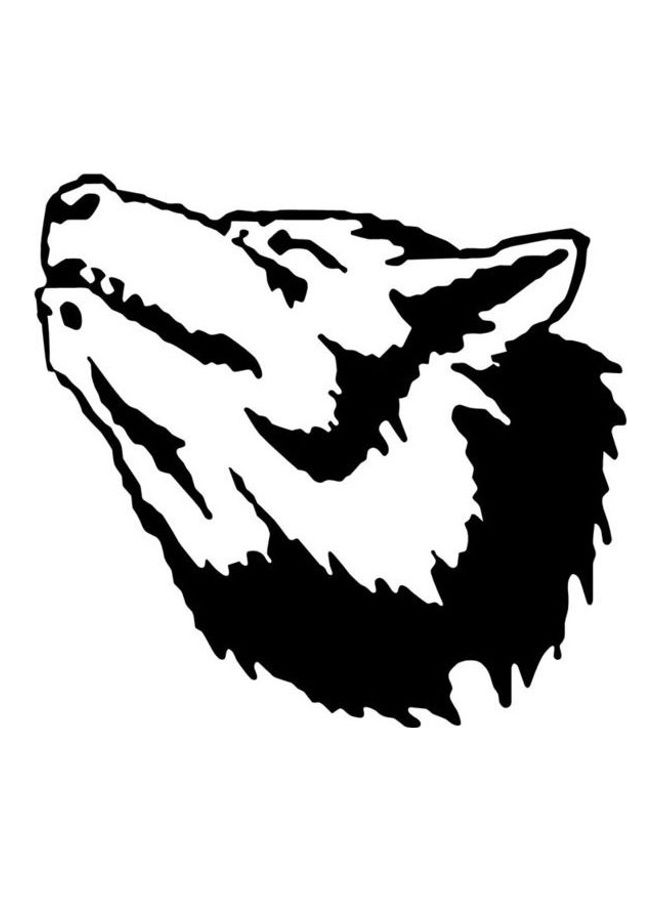 Fast Print Car Sticker Printing On Vinyl Sticker 15X15 cm Black & White 