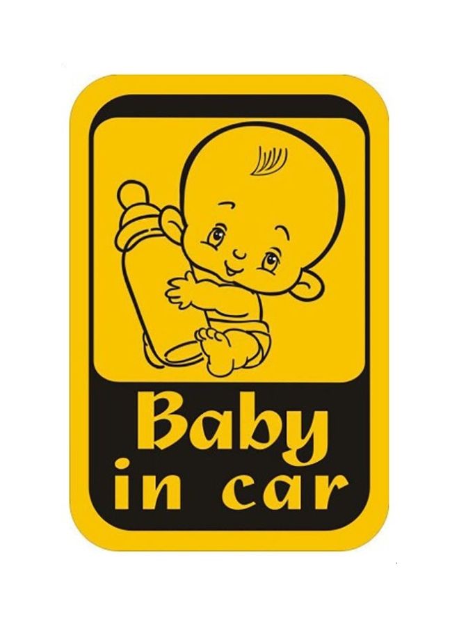 Fast Print Vinyl Car Sticker 15X15 cm 
