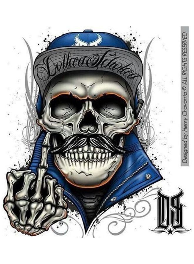 Fast Print Printed Car Sticker 35X35 cm Multicolor 