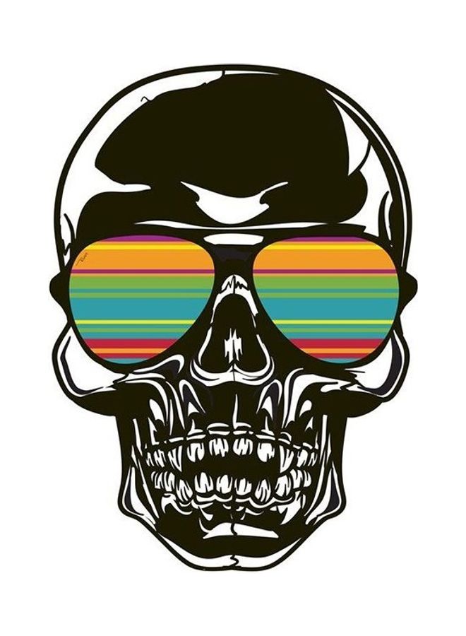 Fast Print Printed Car Sticker 25X25 cm Multicolor