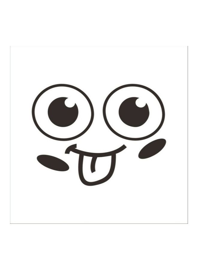 فاست برينت ملصقات سيارة بطبعة عاكسة من الفسفور مقاس 60X35 سم