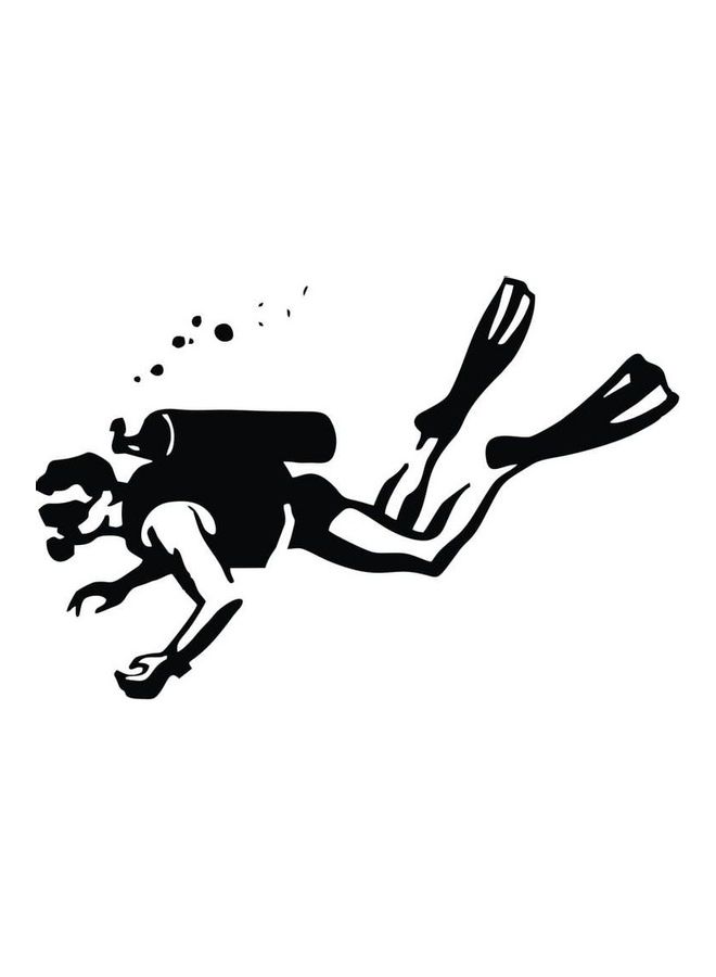 Fast Print Car Sticker Printing On Vinyl Sticker 15X15 cm Black 