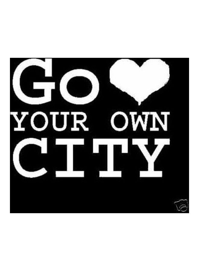 Reflective Car Sticker 25X25 cm Black/White